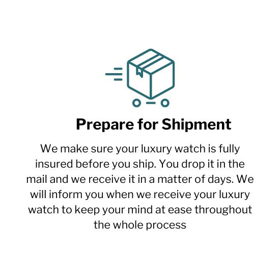 Prepare for Shipment.