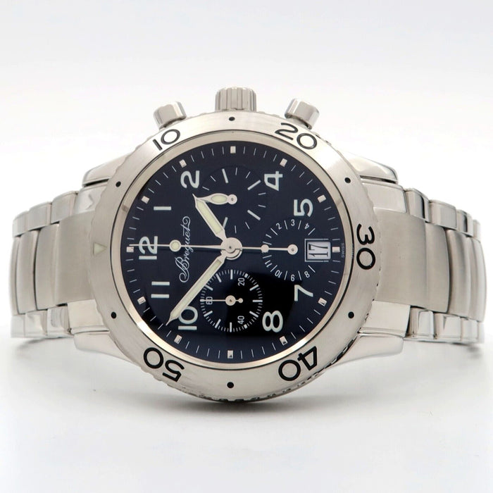 Breguet Type XX Transatlantique Black Dial 39MM Automatic Steel 3820ST/H2/SW9