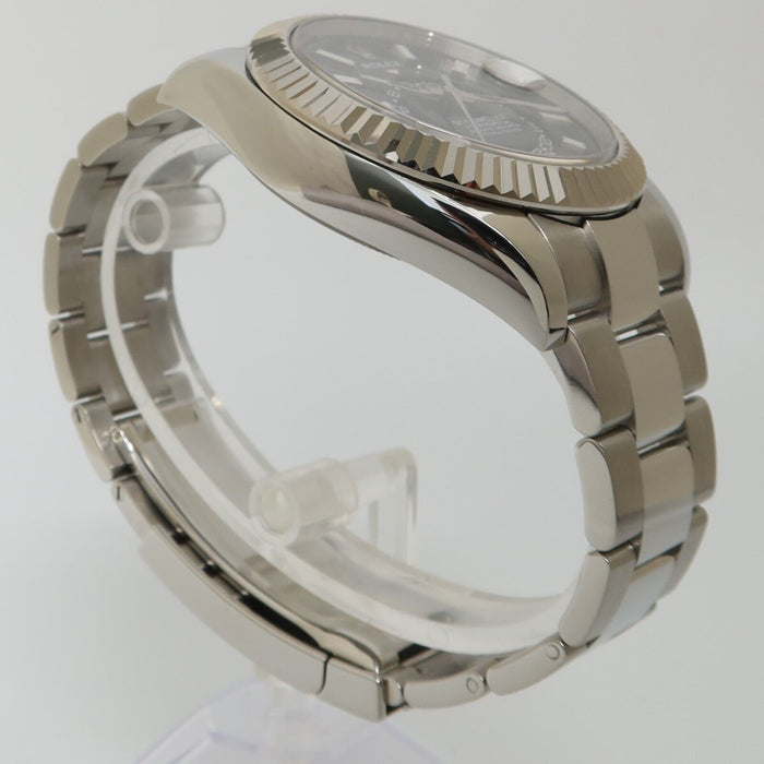 Rolex Sky-Dweller Black Dial Stainless Steel 42MM Automatic Bx/Prs 2018 326934