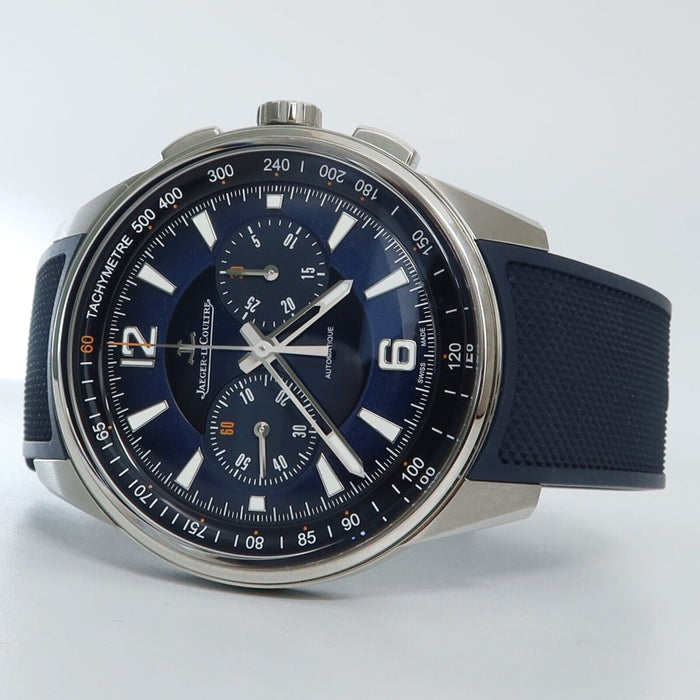 Jaeger-LeCoultre Polaris Chrono Blue Dial Steel/Rubber 42MM Automatic Q9028181