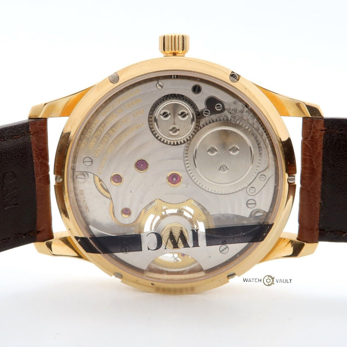 IWC Portuguese Regulator Tourbillon Solid 18kt Rose Gold Manual 43MM IW544602