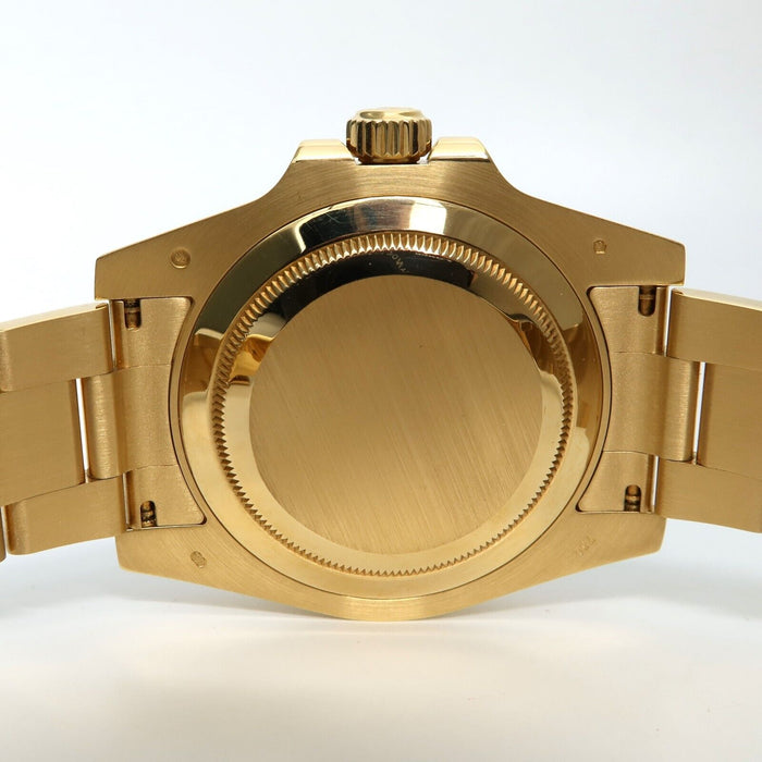 Rolex Submariner Date Blue Dial 18k Yellow Gold Automatic 40MM Bx/Prs 116618LB