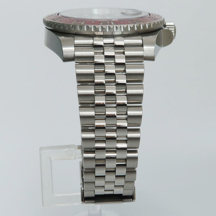 Rolex GMT-Master II Pepsi Jubilee Bracelet Stainless Steel Black Dial 126710BLRO