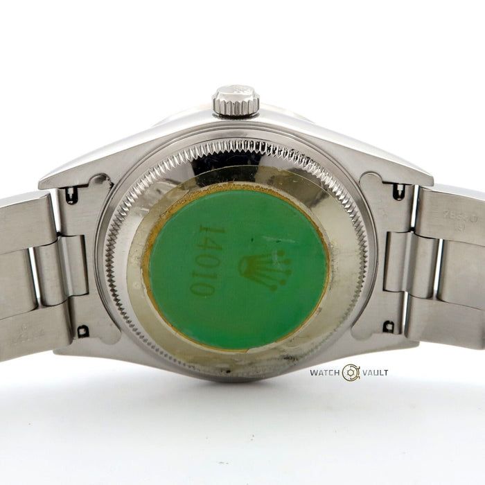 Rolex Air-King Precision Black Stick Dial Stainless Steel 34MM Automatic 14010