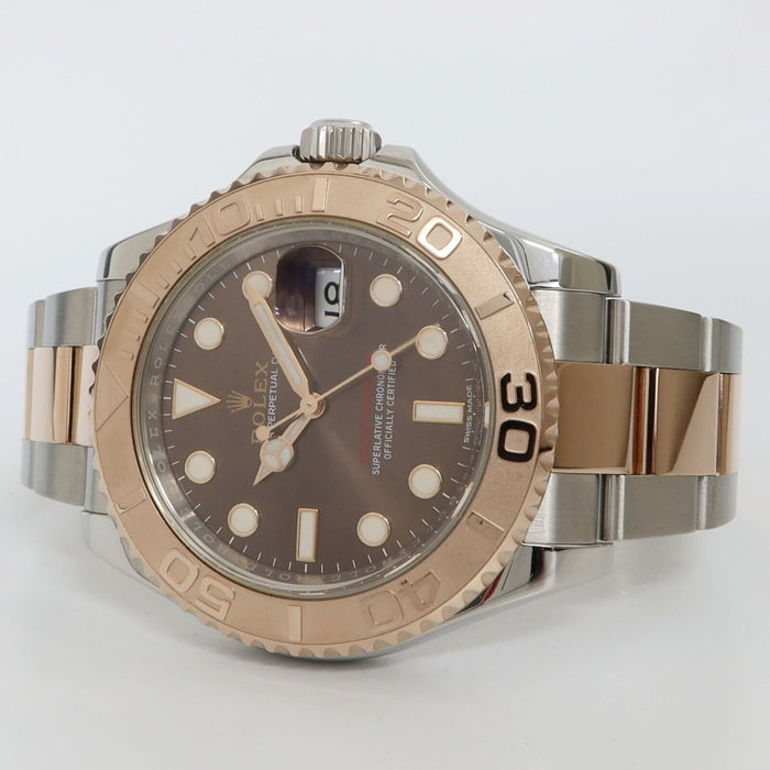 Rolex Yacht-Master 40 Chocolate Dial 18kt Rose Gold & Stainless Steel 116621