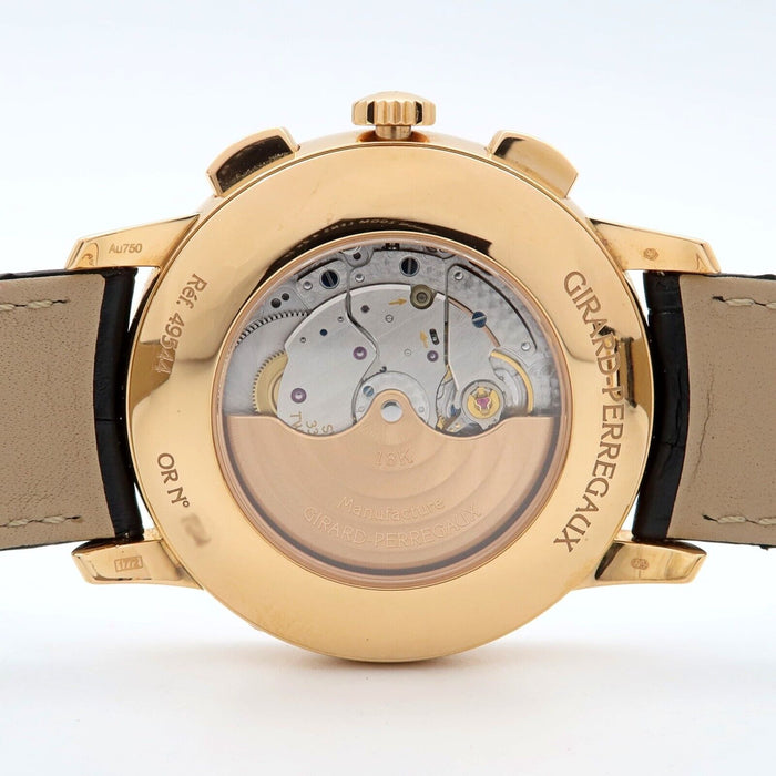 Girard Perregaux 1966 Dual Time 18K Rose Gold Grey Dial 41MM 49544-52-231-BB60