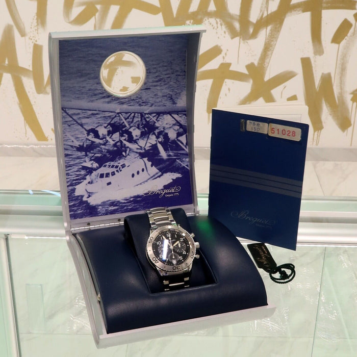 Breguet Type XX Transatlantique Black Dial 39MM Automatic Steel 3820ST/H2/SW9