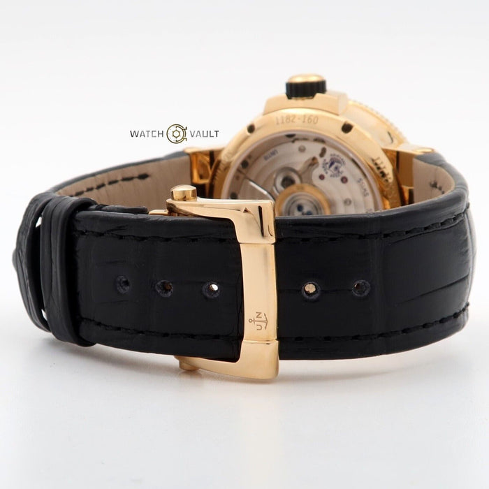 Ulysse Nardin Marine Lady Chronometer Mother of Pearl Diamond Dial 1182-160/490