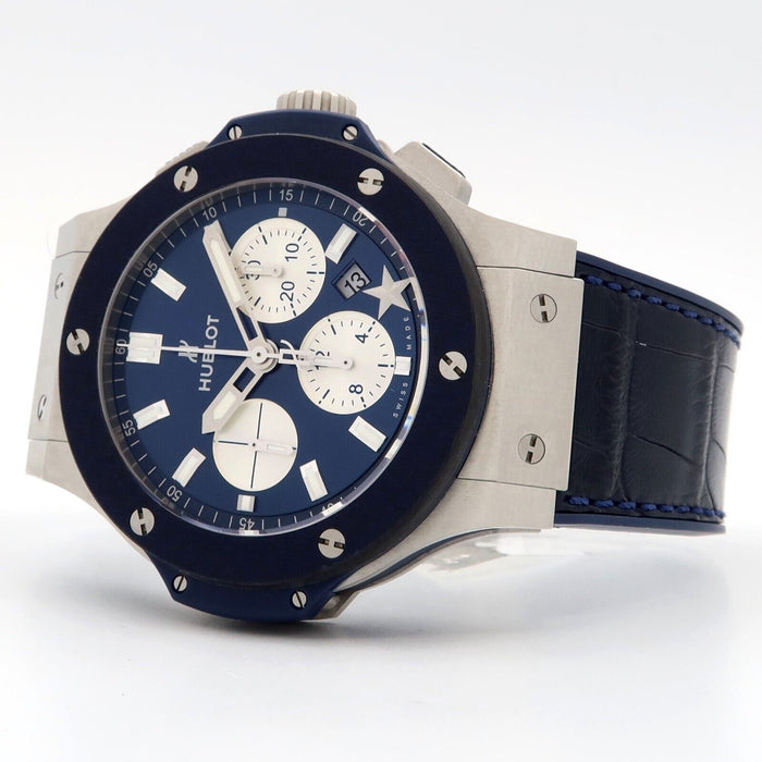 Hublot Big Bang “Dallas Cowboys” 44MM Titanium Blue Dial 301.SQ.7179.LR.DCW15