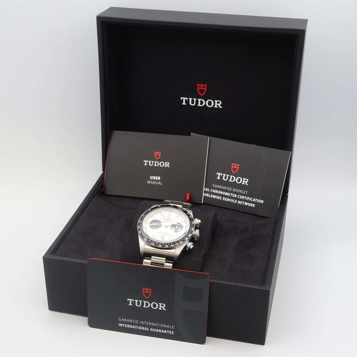 Tudor Black Bay Chronograph White Panda Dial 41MM Automatic Steel 79360N
