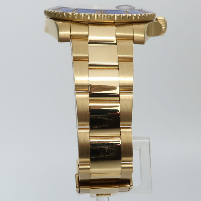 Rolex Submariner Date Blue Dial 18k Yellow Gold Automatic 40MM Bx/Prs 116618LB