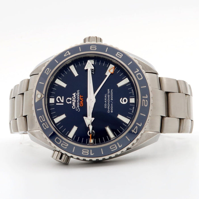 Omega Seamaster Planet Ocean GMT Titanium 43.5MM Blue Dial 232.90.44.22.03.001