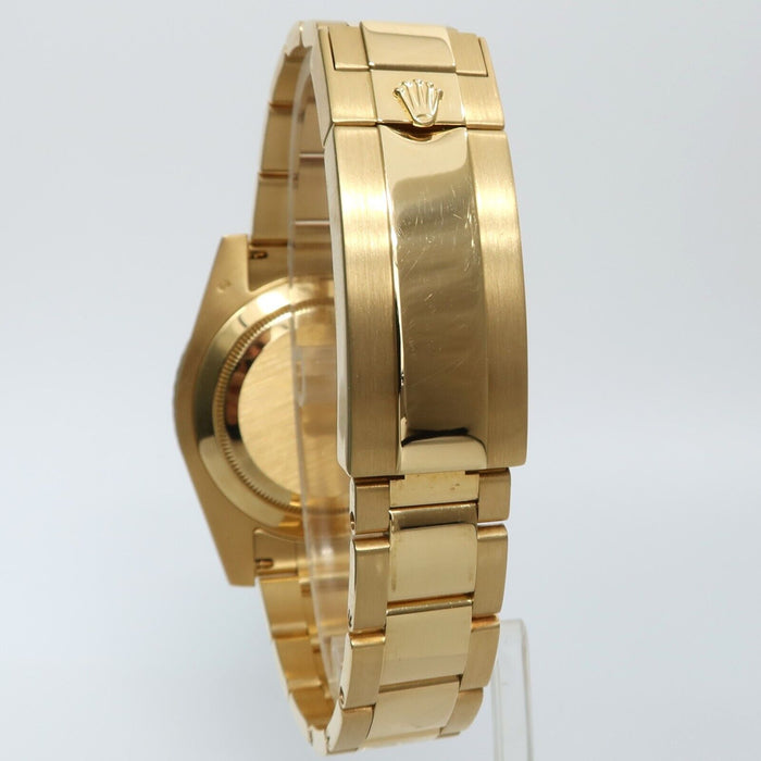 Rolex Submariner Date Blue Dial 18k Yellow Gold Automatic 40MM Bx/Prs 116618LB