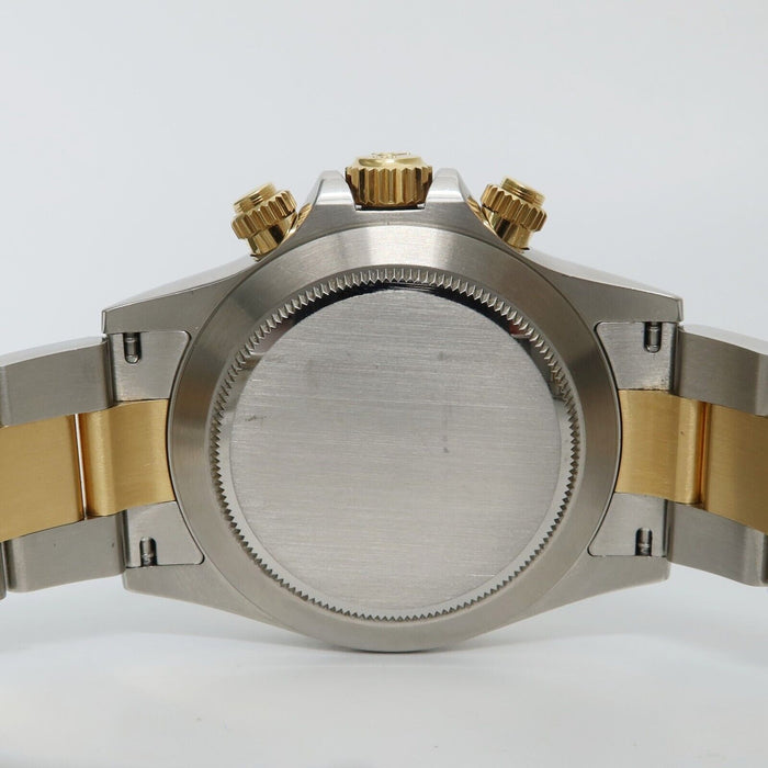 Rolex Daytona Black Dial 18kt Yellow Gold & Stainless Steel 40MM Bx/Prs 116503