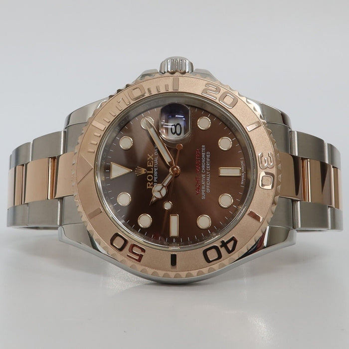 Rolex Yacht-Master 40 Chocolate Dial 18kt Rose Gold & Stainless Steel 116621