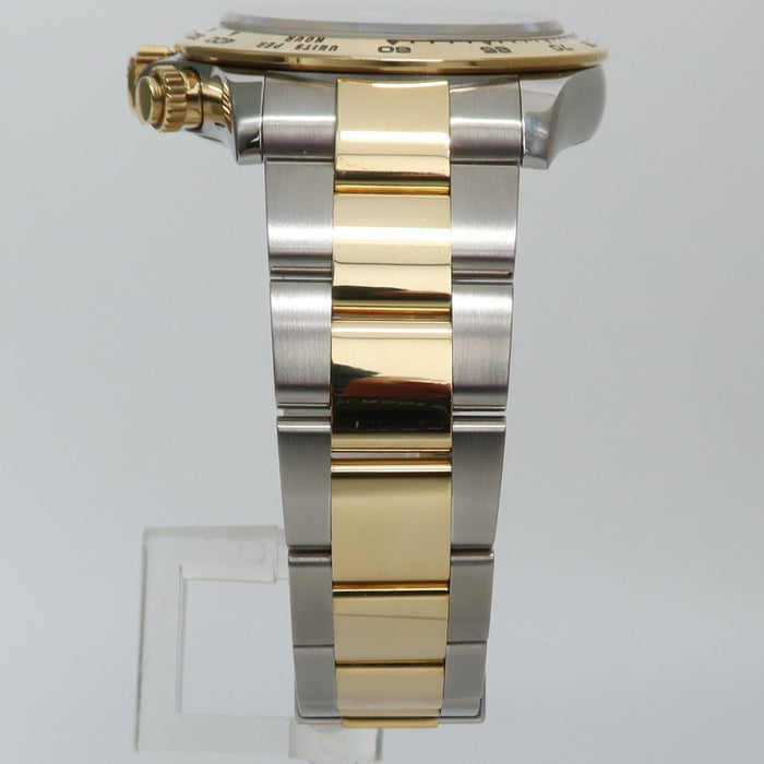 Rolex Daytona Black Dial 18kt Yellow Gold & Stainless Steel 40MM Bx/Prs 116503