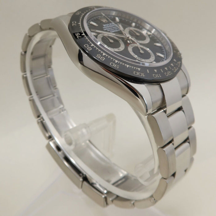 Rolex Daytona Black Dial Ceramic Bezel Stainless Steel 40MM Automatic 116500LN