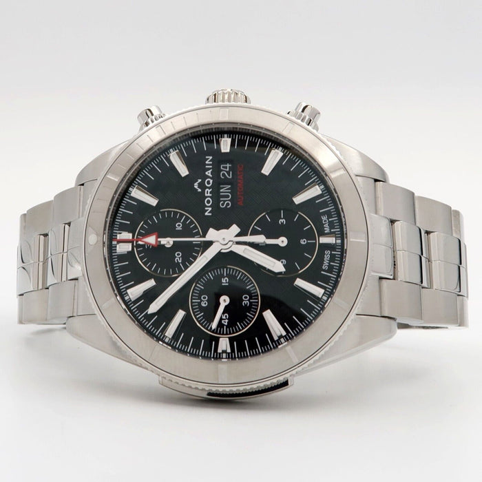 Norqain Adventure Sport Chrono Day/Date 41MM Black Dial Automatic N1500SIC/B151