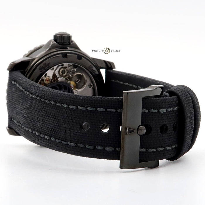 Blancpain Fifty Fathoms Knight Black Dial Steel Automatic 45MM 5015-11C30-52