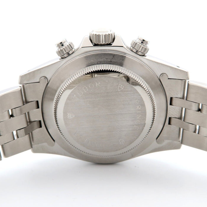 Tudor Prince Date Chronograph Silver Dial 40MM Stainless Steel Automatic 79280