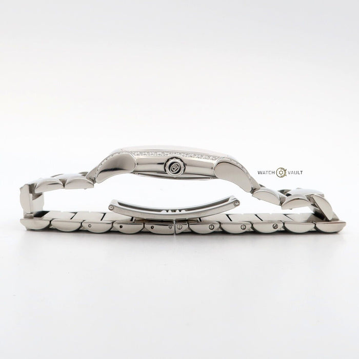 Parmigiani Fleurier Kalpa Kalparisma Automatic Steel MOP Dial Diamond Bezel