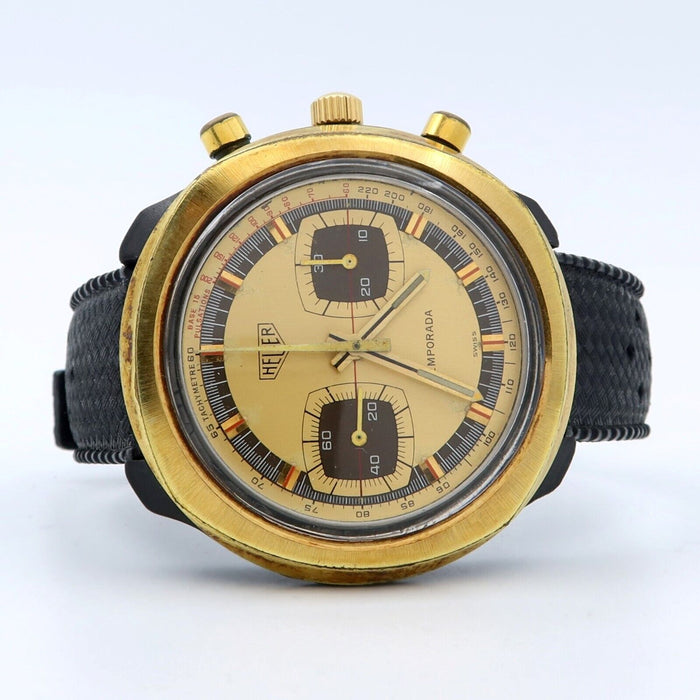 Heuer Vintage Temporada Manual Wind Chronograph Ref: 733809