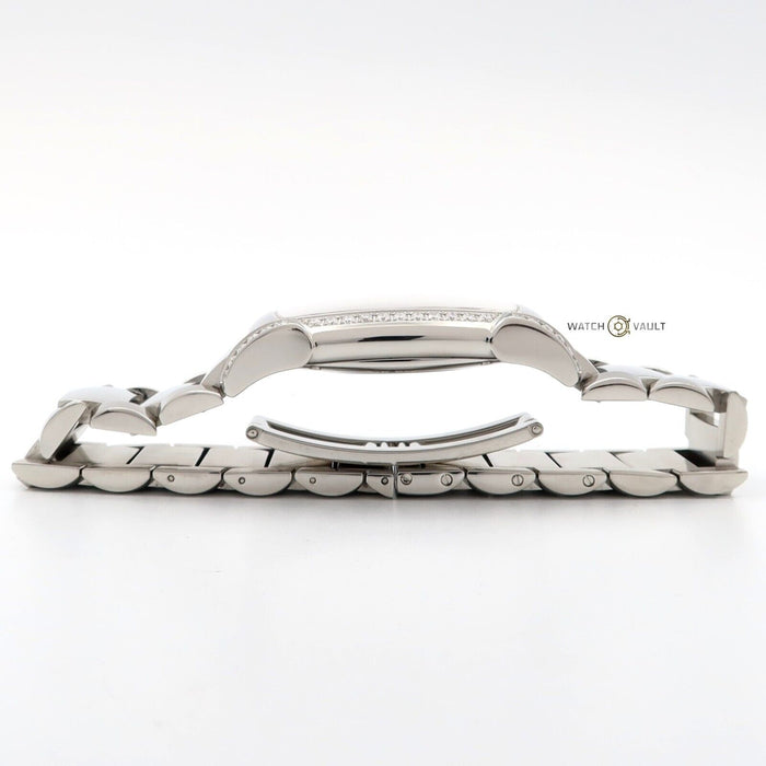 Parmigiani Fleurier Kalpa Kalparisma Automatic Steel MOP Dial Diamond Bezel