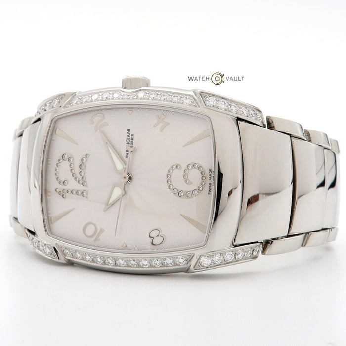 Parmigiani Fleurier Kalpa Kalparisma Automatic Steel MOP Dial Diamond Bezel