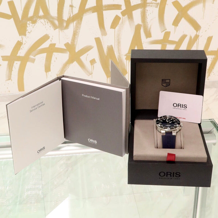Oris Aquis Date Blue Dial 43.5MM Stainless Steel Automatic 01 733 7730 4135