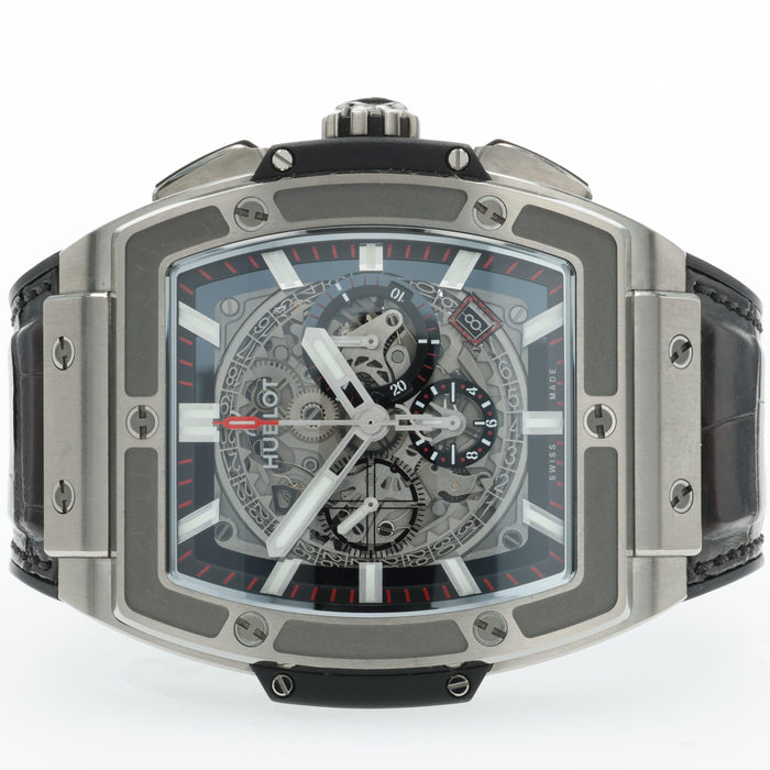 Hublot Spirit of Big Bang Automatic Silver Skeletonized Dial 45mm 601.NX.0173.LR