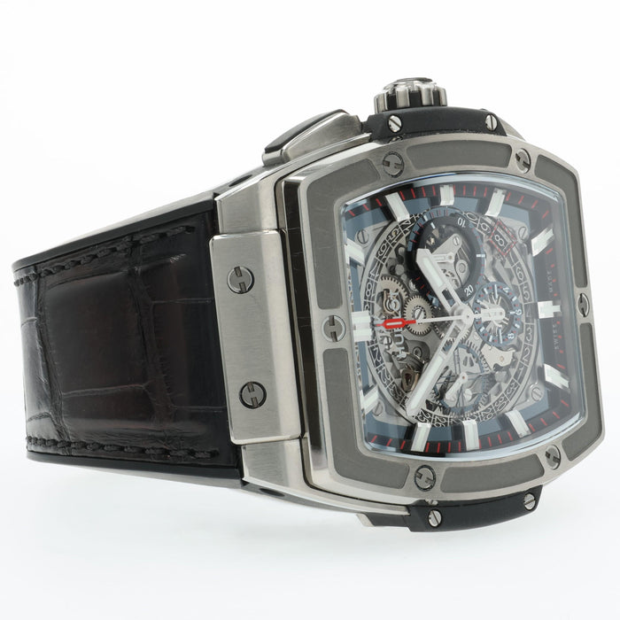 Hublot Spirit of Big Bang Automatic Silver Skeletonized Dial 45mm 601.NX.0173.LR