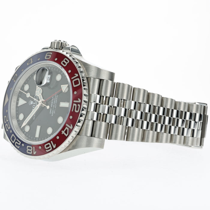 Rolex GMT-Master II Pepsi Ceramic Blue/Red Oyster Bracelet 40MM Steel 126710BLRO