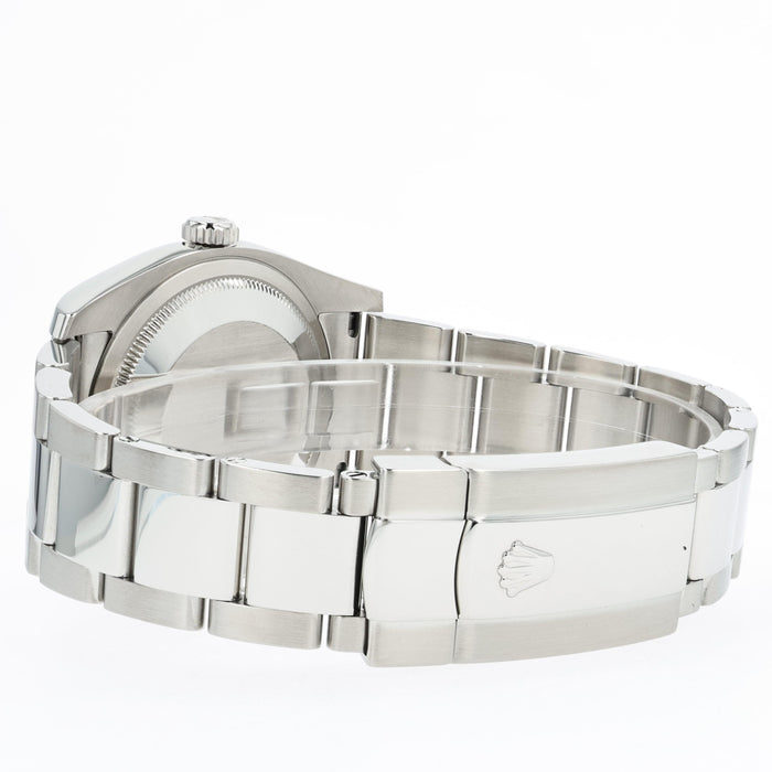 Rolex Datejust 36 Black Roman Dial Oyster Bracelet Stainless Steel 116200