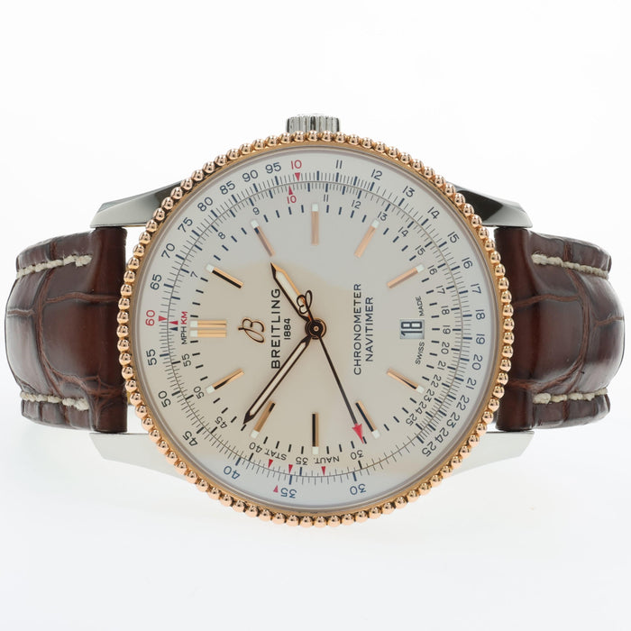 Breitling Navitimer 41 18kt Rose Gold & Stainless Steel U17326