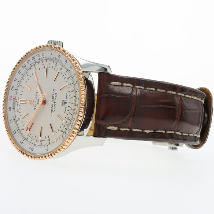 Breitling Navitimer 41 18kt Rose Gold & Stainless Steel U17326