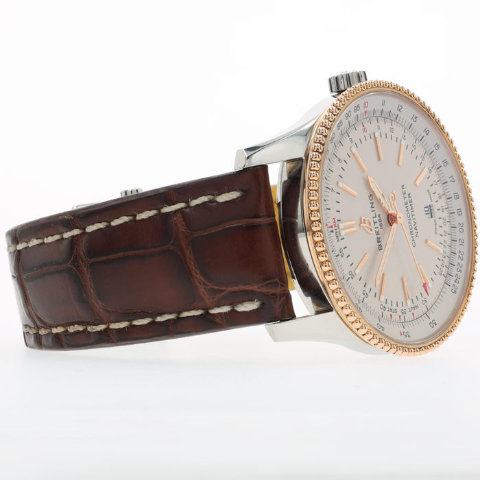 Breitling Navitimer 41 18kt Rose Gold & Stainless Steel U17326
