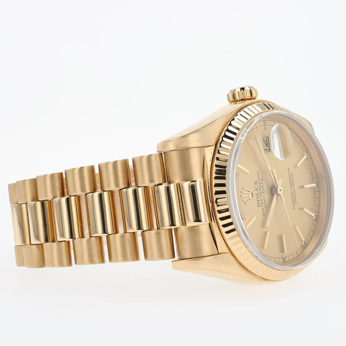 Rolex Day-Date 36 President Automatic Solid 18kt Yellow Gold 18038
