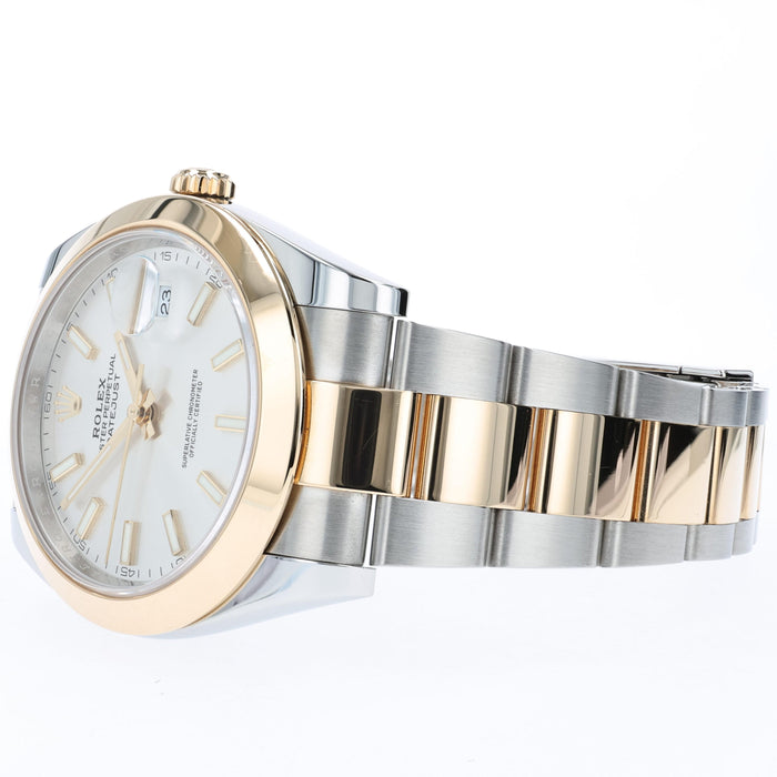 Rolex Datejust 41 Silver Dial Solid 18kt Yellow Gold & Stainless Steel 126303