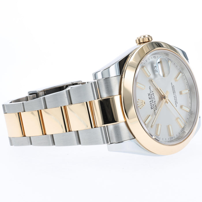 Rolex Datejust 41 Silver Dial Solid 18kt Yellow Gold & Stainless Steel 126303