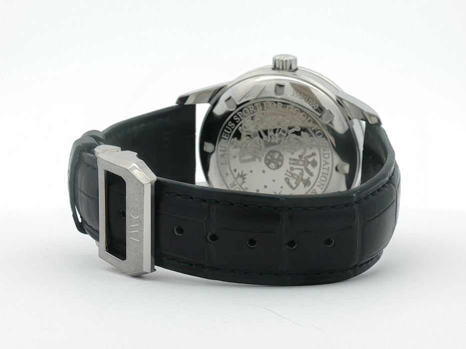 IWC Ingenieur Automatic Laureus Limited Edition Blue Dial Steel 42MM IW323310