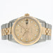 Rolex Datejust 36 18k Yellow Gold & Steel Factory Champagne Diamond Dial 16233