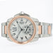 Cartier Calibre De Cartier Silver Dial Rose Gold & Stainless Steel W7100036