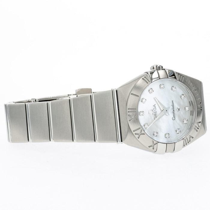 Omega Constellation Factory Mother of Pearl Dial Diamond 123.10.24.60.55.001