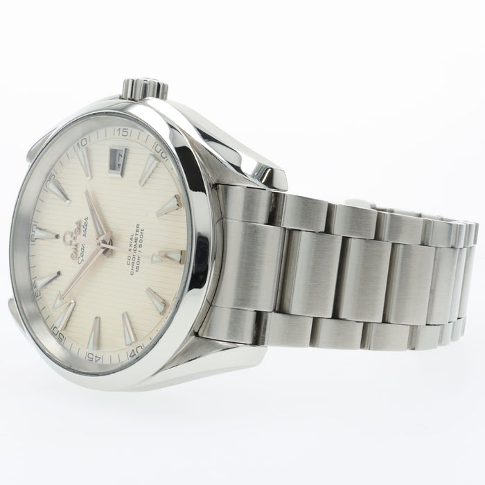 Omega Seamaster Aqua Terra Silver Teak Dial 41mm Automatic 231.10.42.41.02.001