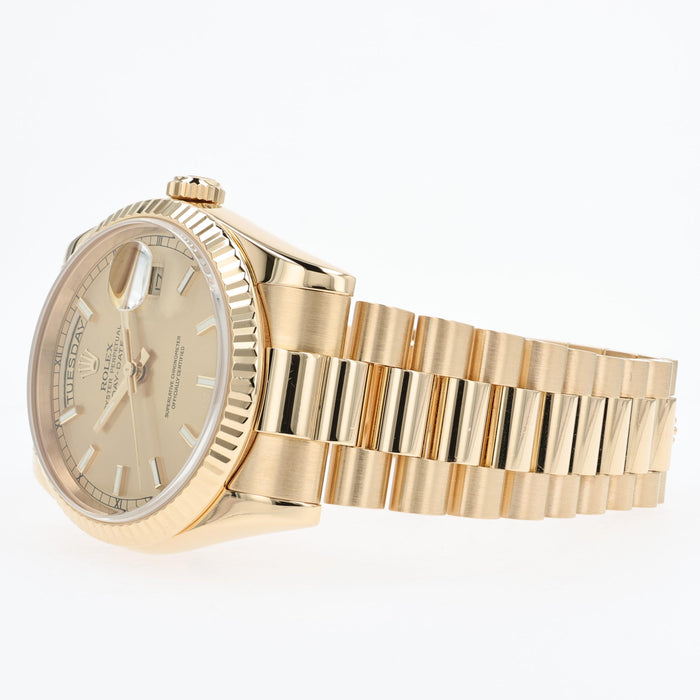 Rolex Day-Date "President" Automatic 36mm Solid 18kt Yellow Gold 118238