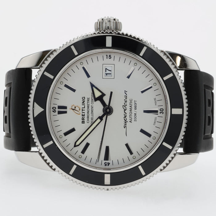 Breitling Superocean Heritage 42mm Silver Dial Automatic Stainless Steel A17321