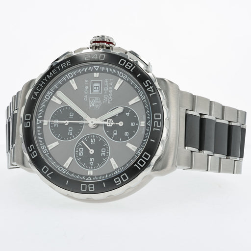 TAG Heuer Formula 1 Grey Dial Chronograph Stainless Steel & Ceramic CAU2010