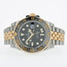 Rolex GMT-Master II Black Dial Zombie Jubliee 18k Yellow Gold & Steel 126713GRNR