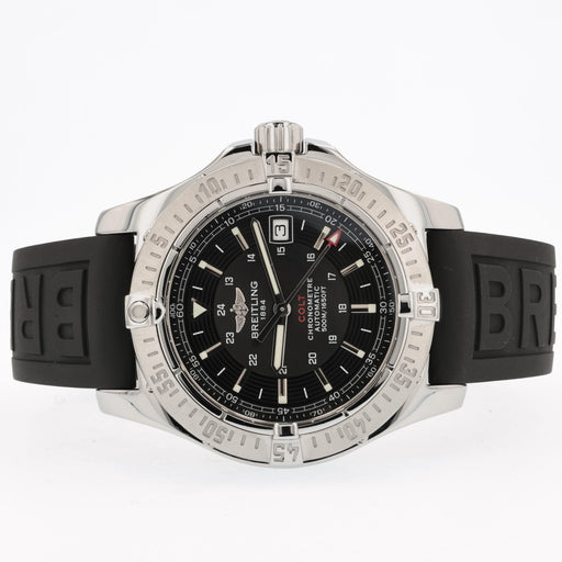 Breitling Colt 41mm Automatic Stainless Steel Black Dial 500M A17380