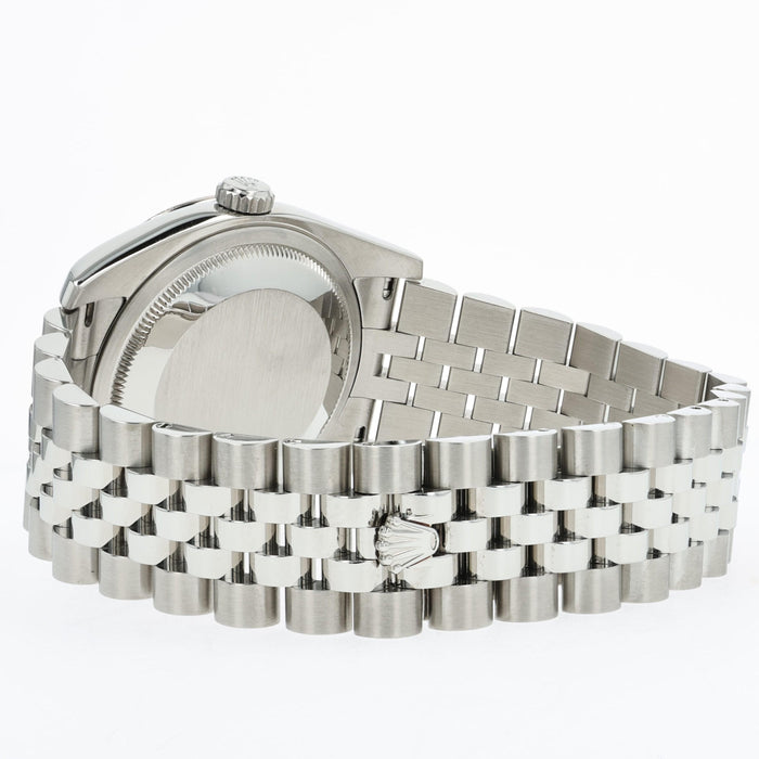 Rolex Datejust 116244 36mm Diamond Bezel Mother of Pearl Dial